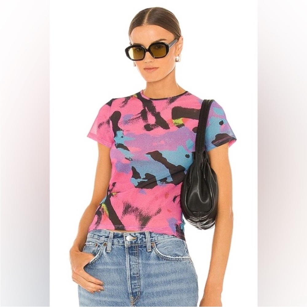 Miaou Hot Take mesh tee
